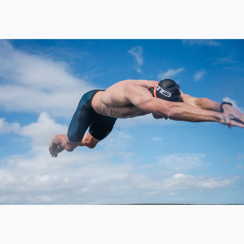 Pánske plavky jammery ZONE3 Performance Speed teal tie dye 11