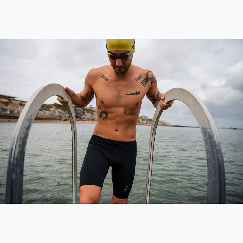 Pánske plavky jammery ZONE3 Performance Speed black 8