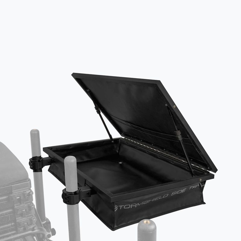 Preston OFFBOX36 Stormshield Bočná polica na zásobník čierna P0110073