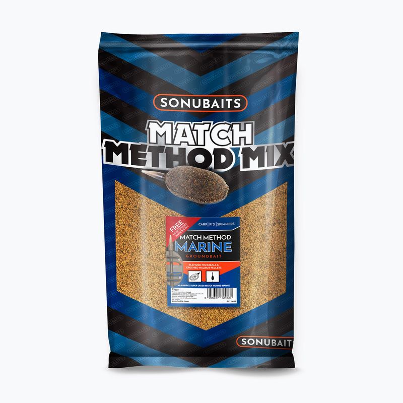 Sonubaits Match Method Mix Marine hnedá návnada S1770043