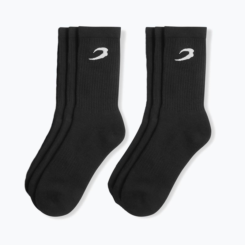 Pánske ponožky BOXRAW Crew 3 pairs black 3