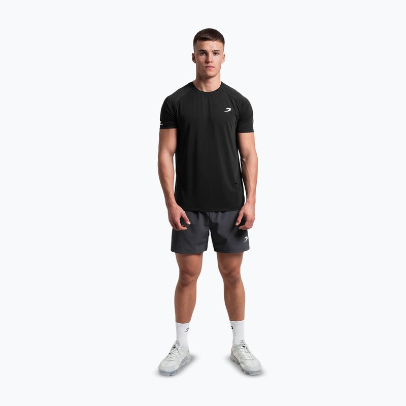 Pánske tréninkové šortky Boxraw Valdes 7" charcoal 2