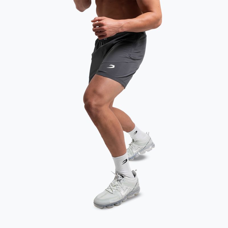 Pánske tréninkové šortky Boxraw Valdes 7" charcoal 6