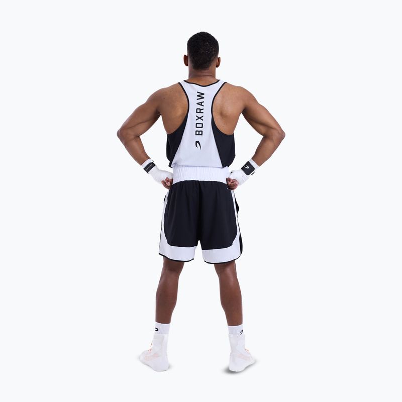Pánske tréninkové šortky Boxraw Stevenson V2 black/white 3