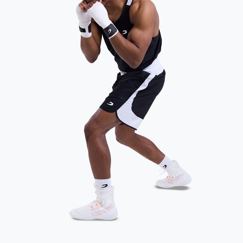 Pánske tréninkové šortky Boxraw Stevenson V2 black/white 5