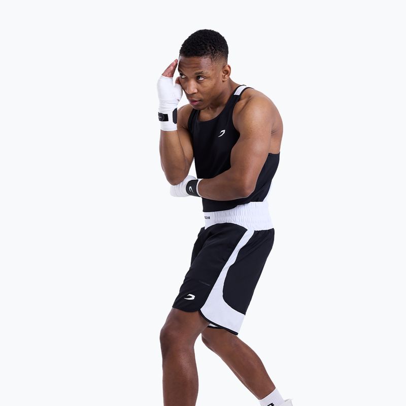 Pánske tričko Boxraw Stevenson Tank 2.0 black/white 6
