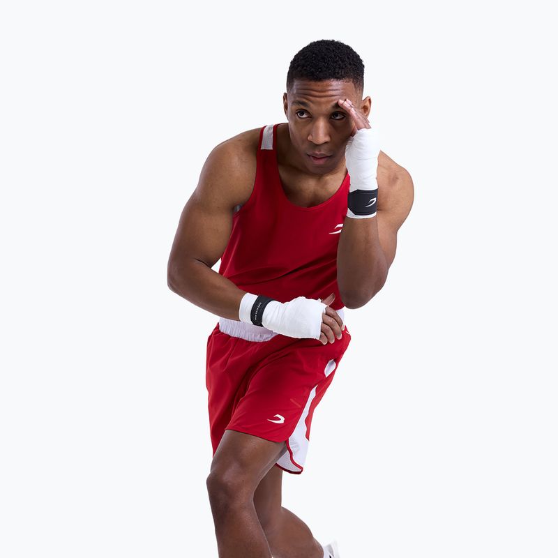 Pánske tričko Boxraw Stevenson V2 Tank red/white 6