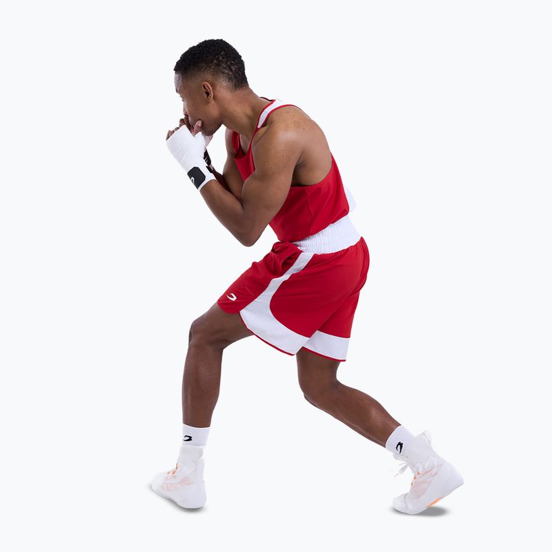 Pánske tričko Boxraw Stevenson V2 Tank red/white 9