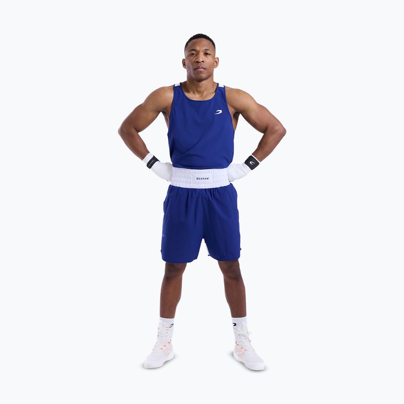 Pánske tréninkové šortky Boxraw Stevenson V2 blue/white 2
