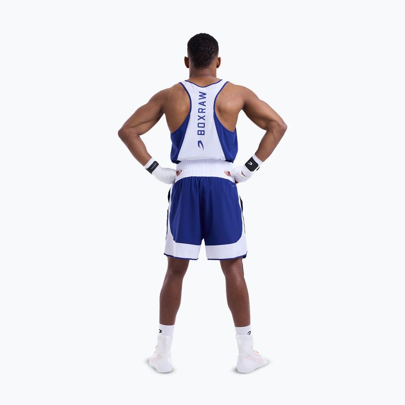 Pánske tréninkové šortky Boxraw Stevenson V2 blue/white 3