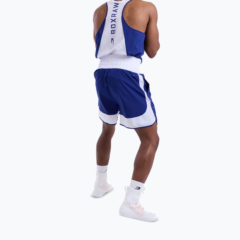 Pánske tréninkové šortky Boxraw Stevenson V2 blue/white 6