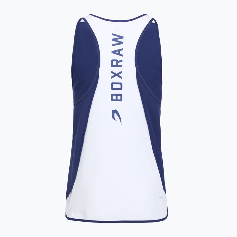 Pánske tričko Boxraw Stevenson Tank 2.0 blue/white 12