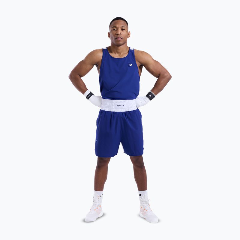 Pánske tričko Boxraw Stevenson Tank 2.0 blue/white 2