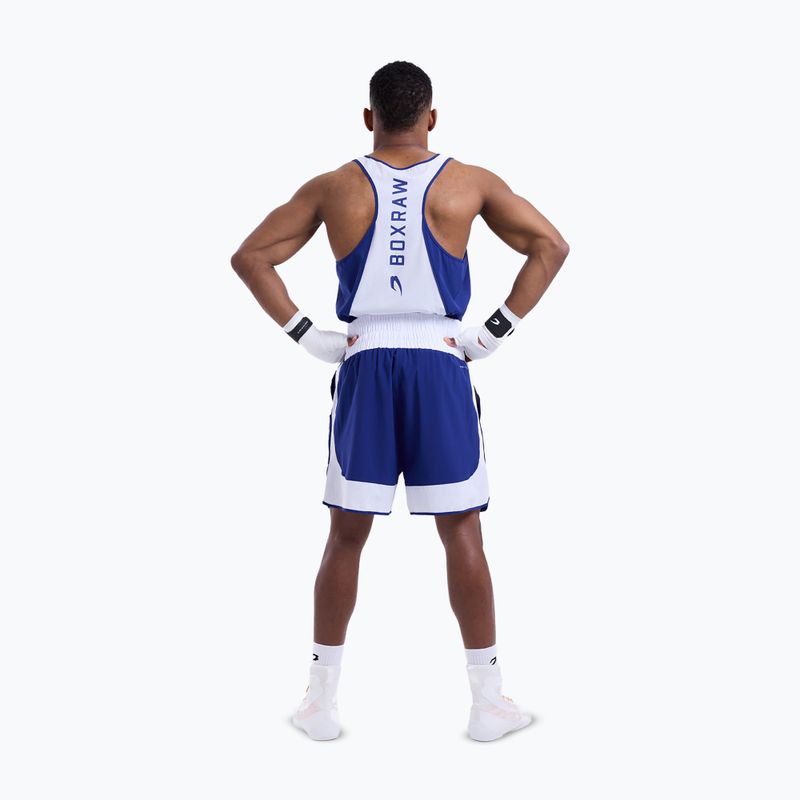 Pánske tričko Boxraw Stevenson Tank 2.0 blue/white 3