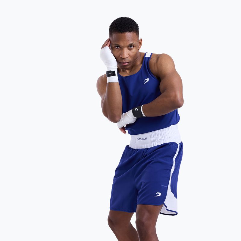 Pánske tričko Boxraw Stevenson Tank 2.0 blue/white 5