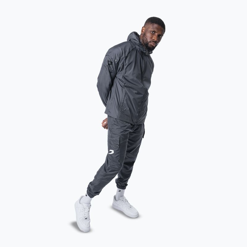 Pánske nohavice Boxraw Dundee Cargo charcoal 5
