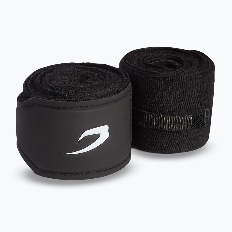 Boxerské bandáže BOXRAW Hand Wraps 450 cm black 2