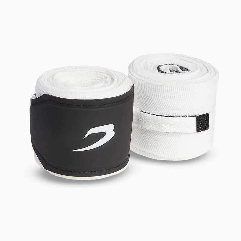 Boxerské bandáže BOXRAW Hand Wraps 450 cm white 2
