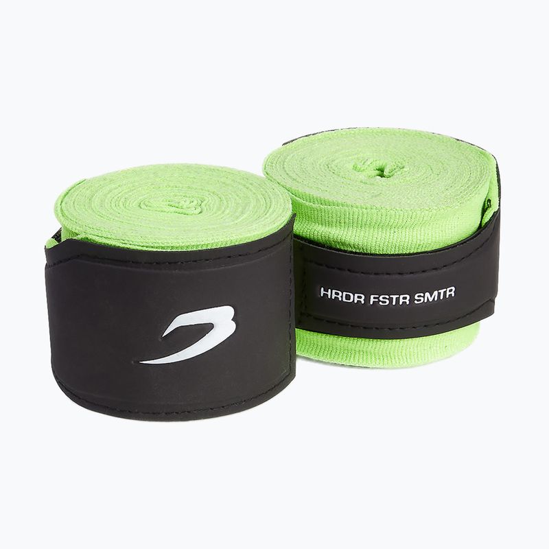 Boxerské bandáže BOXRAW Hand Wraps 450 cm green