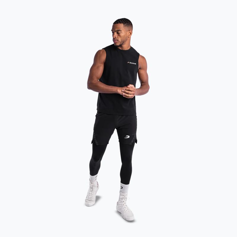 Pánske tričko BOXRAW We Don't Play Boxing Muscle Tank black 2