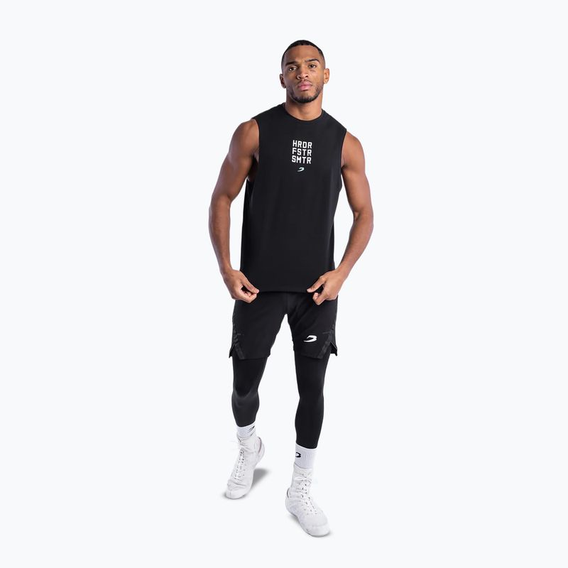 Pánske tričko Boxraw HRDR FSTR SMTR Muscle Tank Black 2