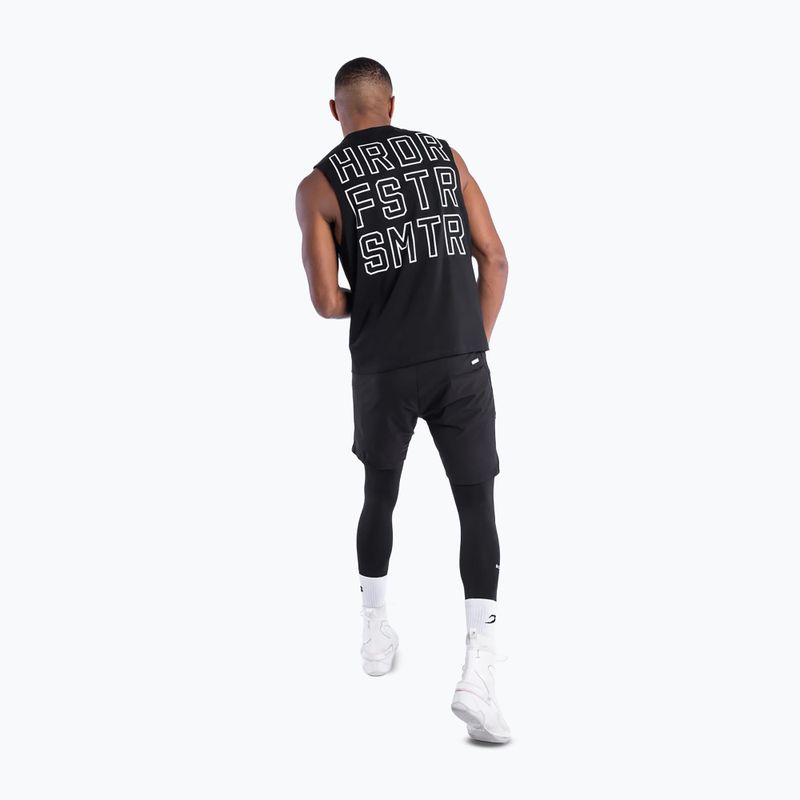 Pánske tričko Boxraw HRDR FSTR SMTR Muscle Tank Black 4