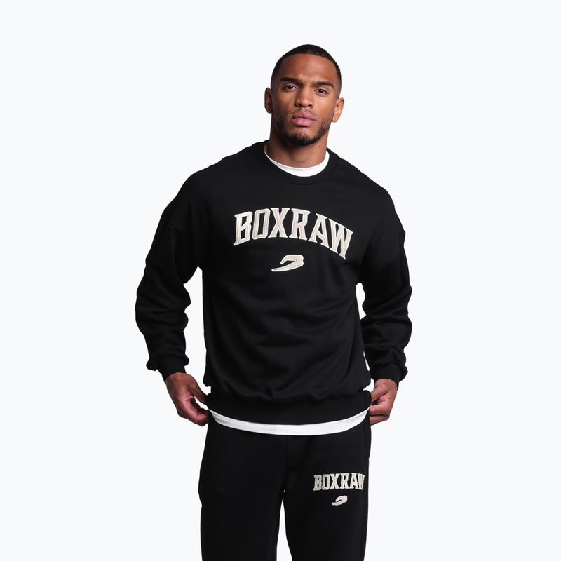 Pánska mikina BOXRAW East Street Sweatshirt black 4
