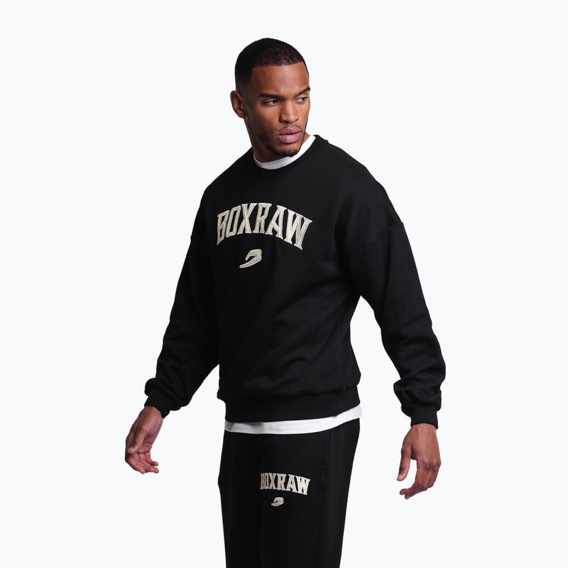 Pánska mikina BOXRAW East Street Sweatshirt black 5