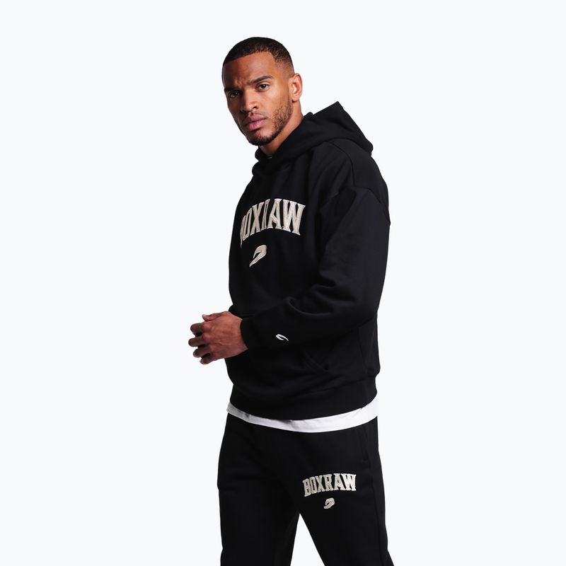 Pánska mikina BOXRAW East Street Hoodie black 4