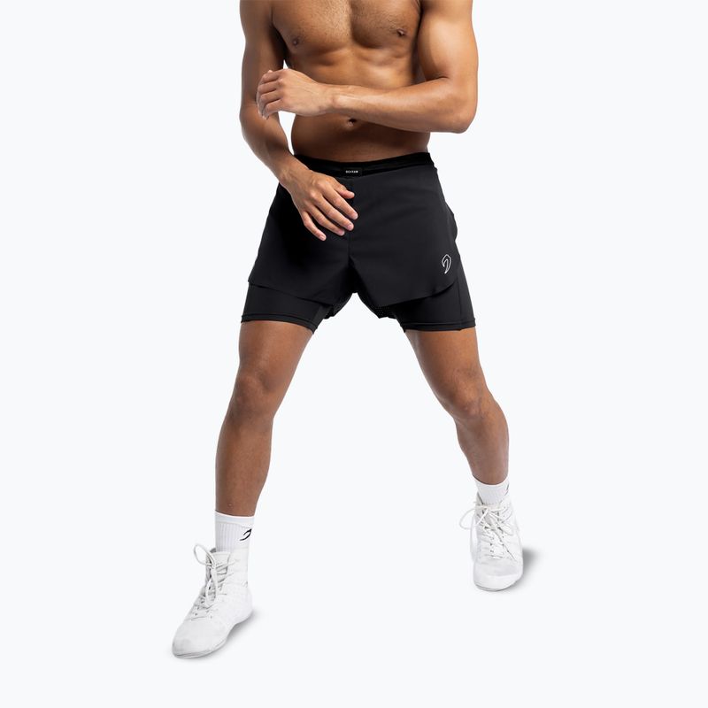 Tréningové šortky BOXRAW Tunero 2-in-1 black 5