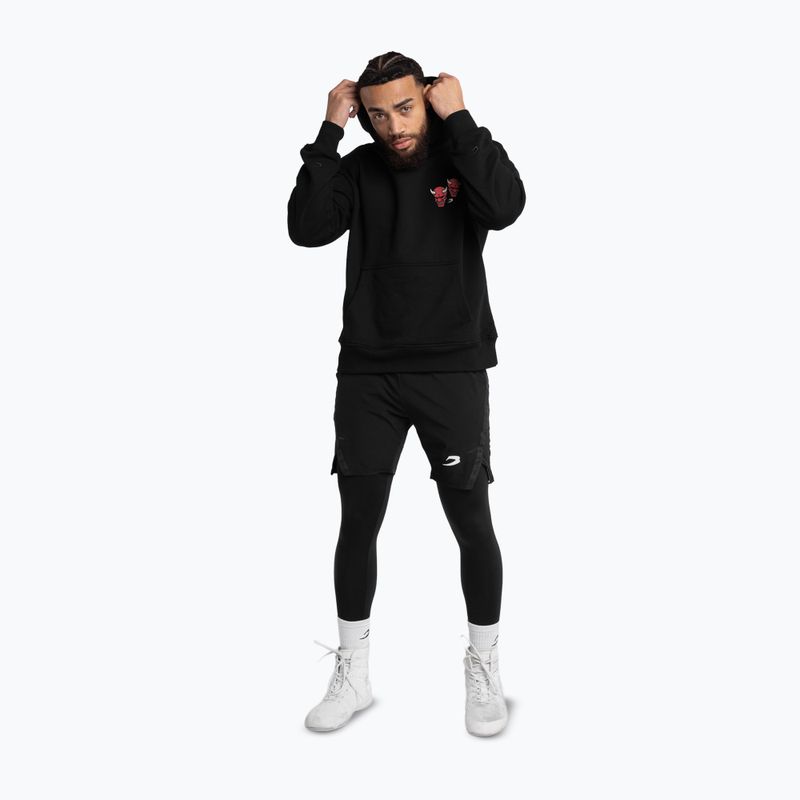 Pánska mikina BOXRAW Death Before Dishonor Oversized Hoodie black 4
