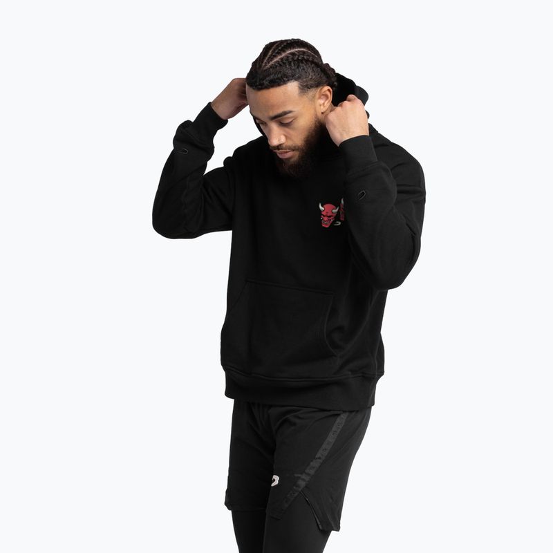 Pánska mikina BOXRAW Death Before Dishonor Oversized Hoodie black 6