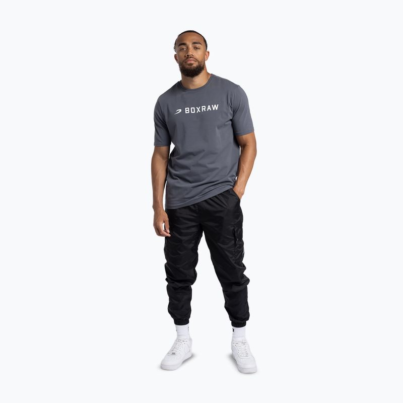Pánske tričko Boxraw A.B.C. charcoal 2
