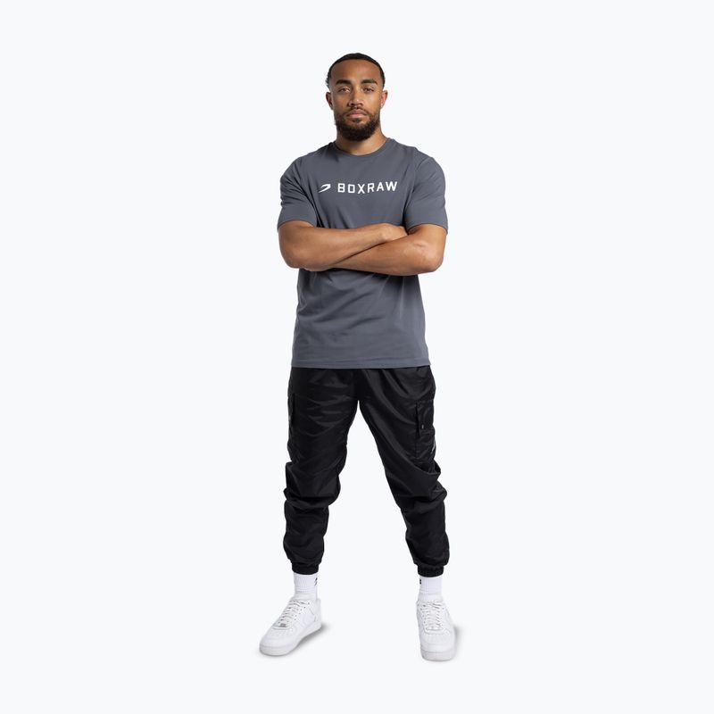 Pánske tričko Boxraw A.B.C. charcoal 7
