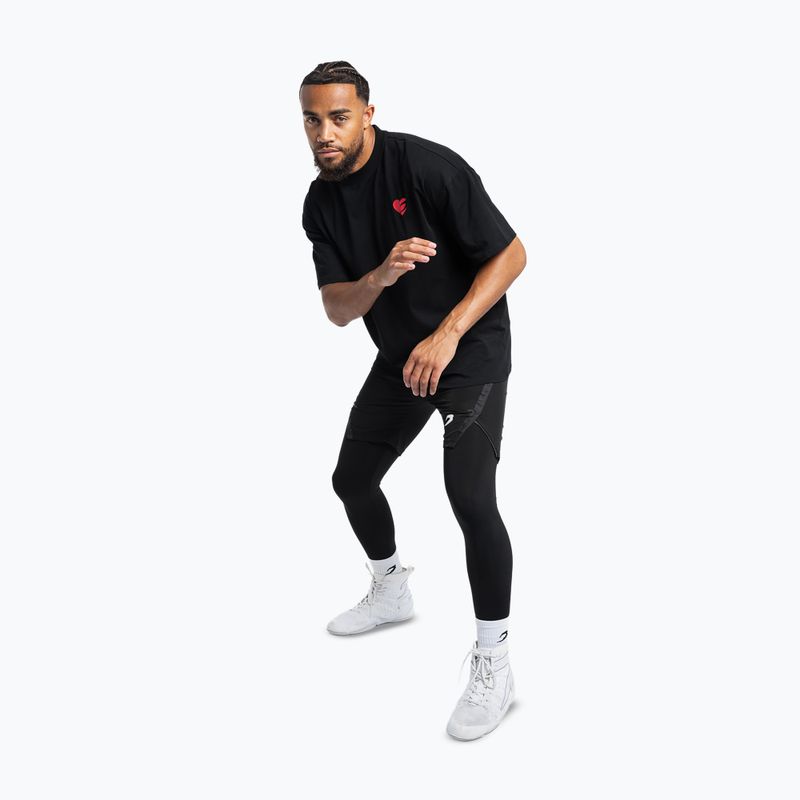 Pánske tričko Boxraw Boxing is Love Oversized Black 4