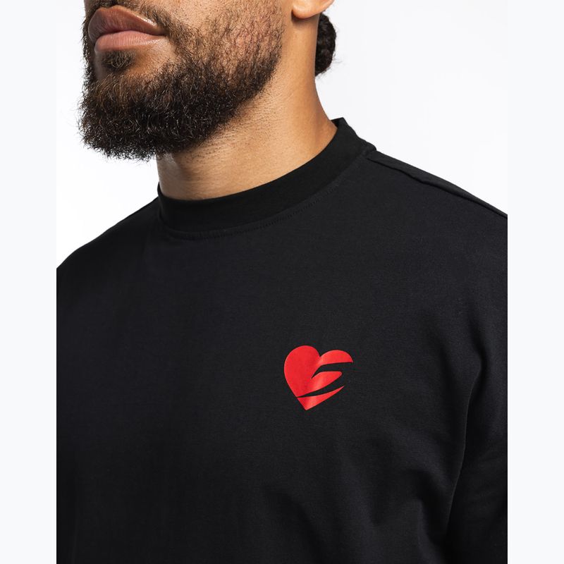 Pánske tričko Boxraw Boxing is Love Oversized Black 8