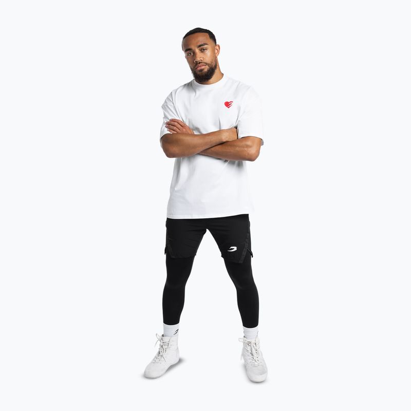 Pánske tričko Boxraw Boxing is Love Oversized White 2