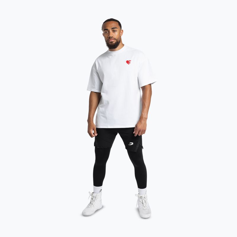 Pánske tričko Boxraw Boxing is Love Oversized White 4