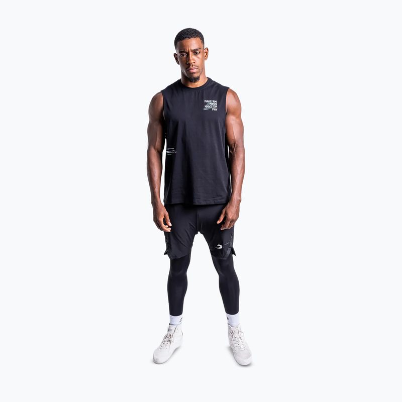 Pánske tričko BOXRAW Make 'Em Miss Muscle black 2