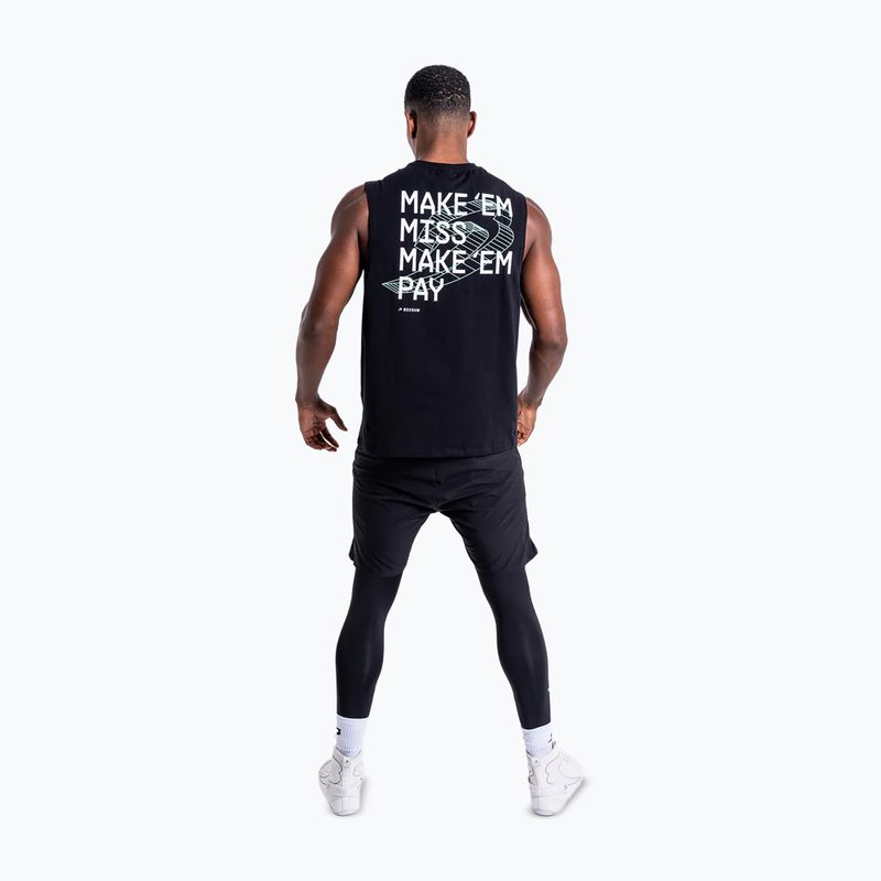 Pánske tričko BOXRAW Make 'Em Miss Muscle black 4