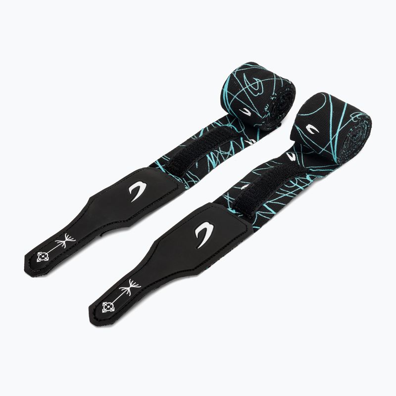 Boxerské bandáže BOXRAW Dyscyplined Thought Hand Wraps 450 cm black 2