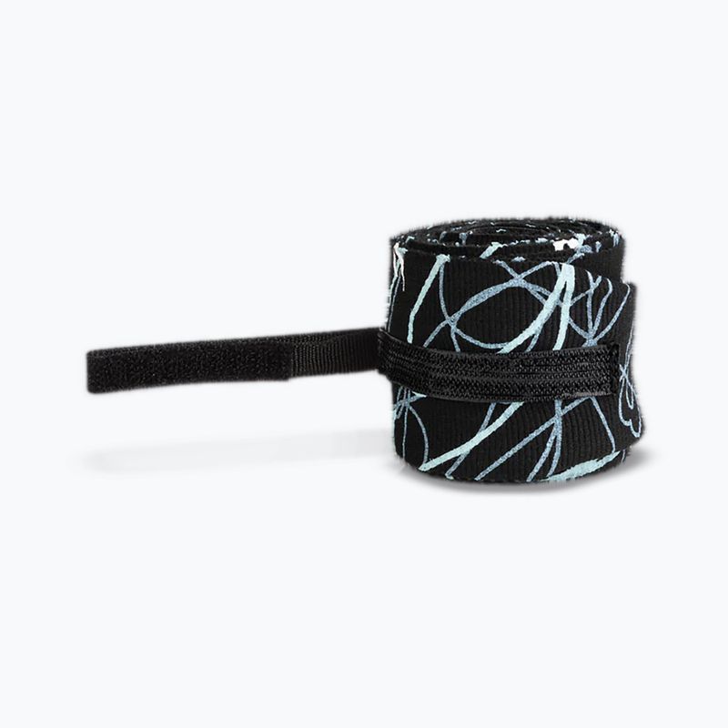 Boxerské bandáže BOXRAW Dyscyplined Thought Hand Wraps 450 cm black 3