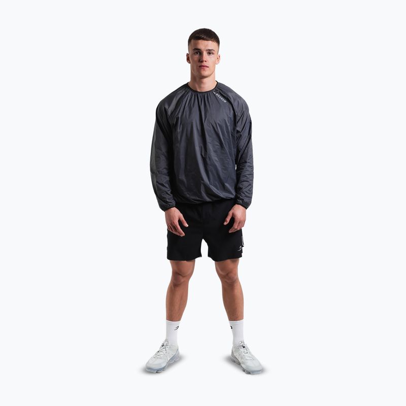 Pánska mikina Boxraw Genaro Sweatshirt charcoal 2