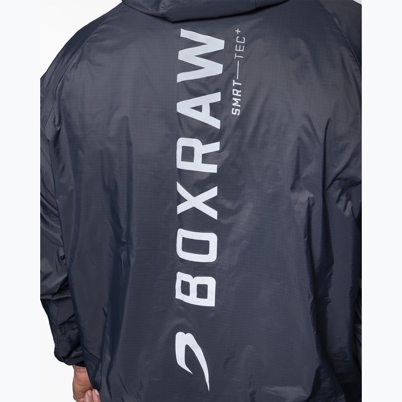 Pánska vetrovka Boxraw Genaro Oversized Windbreaker Hoodie charcoal 8