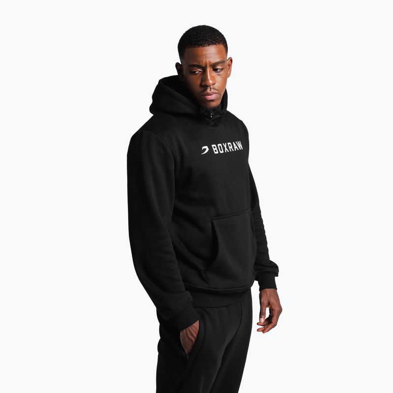 Pánska mikina BOXRAW A.B.C. Hoodie black 5