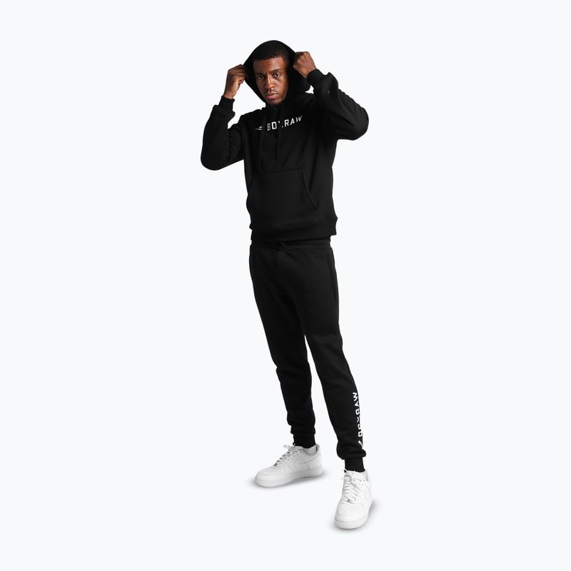 Pánska mikina BOXRAW A.B.C. Hoodie black 6