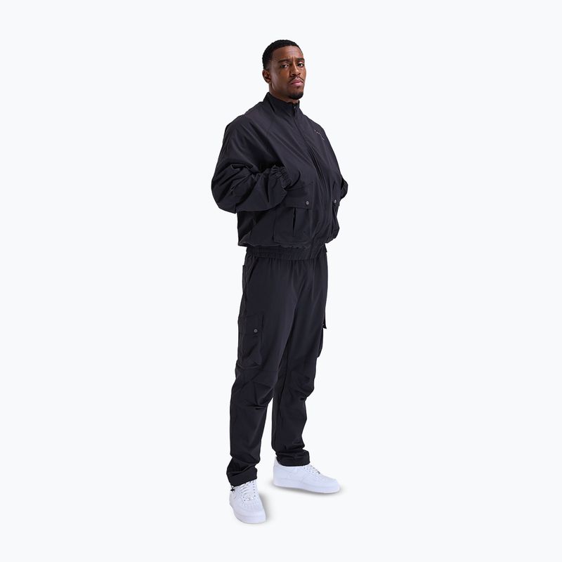 Pánske nohavice Boxraw Benton Cargo Bottoms black 2