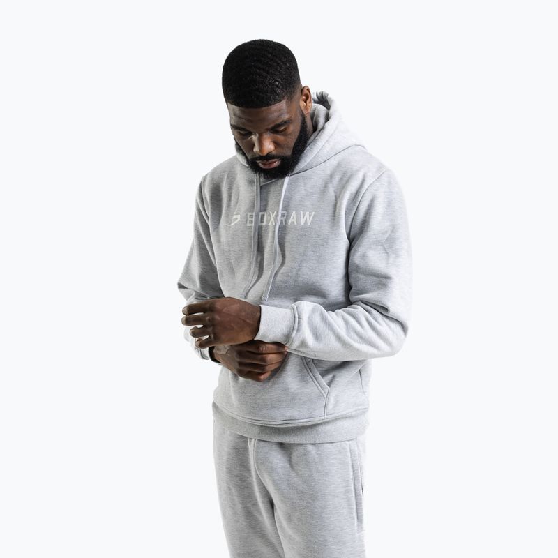 Pánska mikina Boxraw A.B.C. Hoodie grey 4