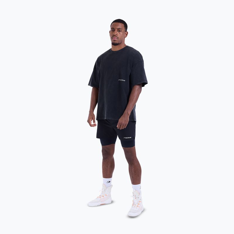 Pánske tréninkové šortky BOXRAW Sparring Club 2-in-1 black 2