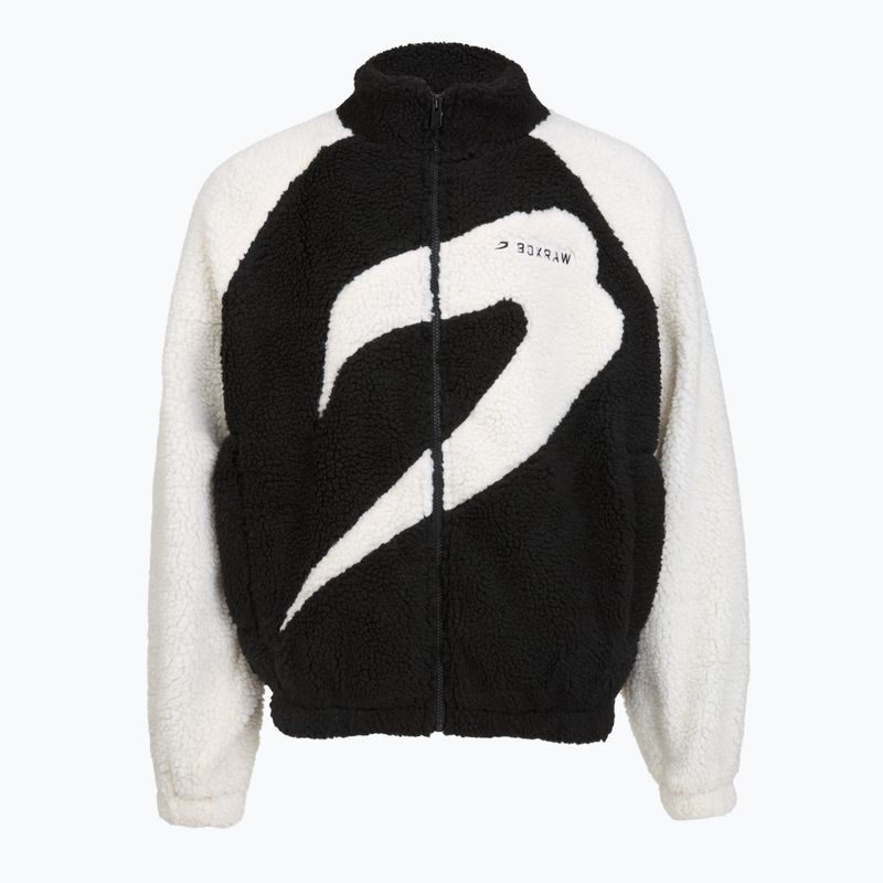 Pánska bunda Boxraw Walker Sherpa black/cream 12